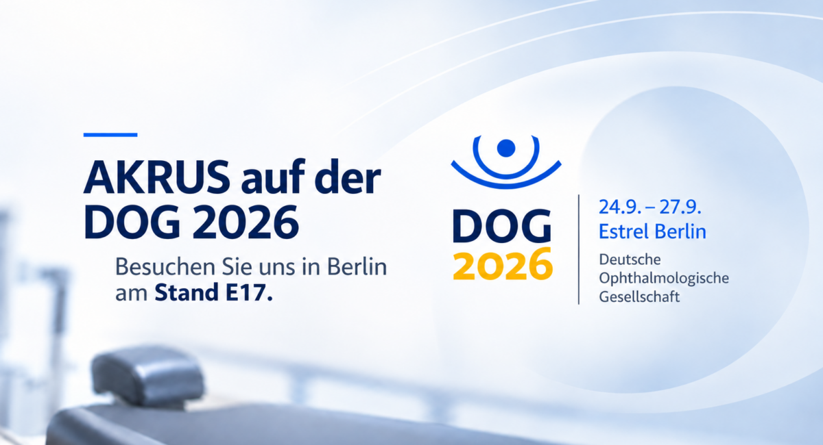 AKRUS auf der DOG 2026 - Stand E17
