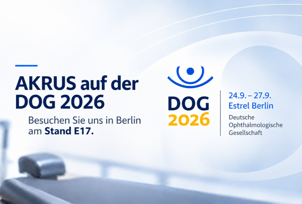 AKRUS auf der DOG 2026 - Stand E17
